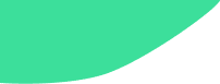 A green, curved shape overlays the top left corner of a light gray background.